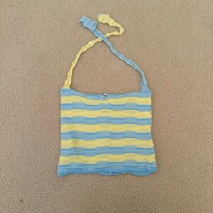 Gimaguas alys ete top blue and yellow